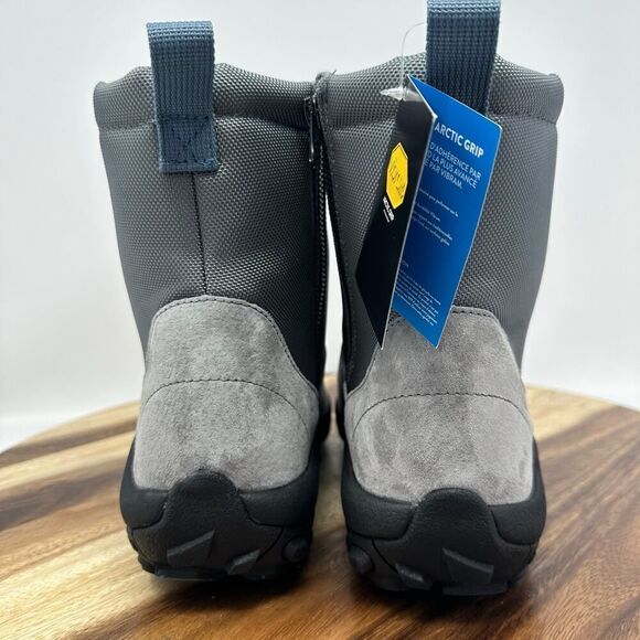 Merrell Jungle Mid Zip Polar Boots Men’s 9 Castlerock Grey Waterproof Ice NWT - Picture 4 of 9